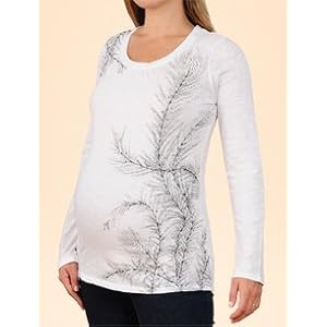 Buy A Pea in the Pod: Long Sleeve Scoop Neck Screen Print Maternity T Shirt by var goTwisterProductImageStrings = new Object();goTwisterProductImageStrings['prodImageNotAvailTextNoColor'] = 