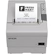 Epson TM-T88V B/W Direct Thermal Pos Receipt Monochrome Printer Ethernet USB White C31CA85306
