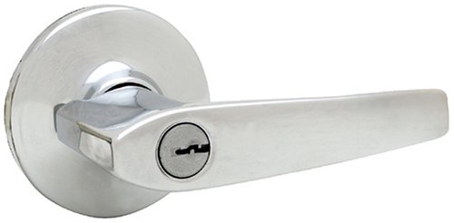 Kwikset Security Delta Entry Lever, Satin Chrome #405DL 26D CP