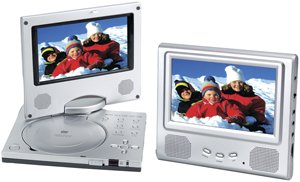 Protron 7 LCD Portable DVD Player - PDV-768