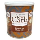 1.85 Pound Big Train Lo-Carb Mocha Latte Mix (03-0833)