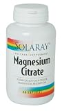 Solaray - Magnesium Citrate, 400 mg, 90 capsules Capsules capsules