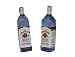 2 Flaschen Flasche Jim Beam Whisky Snaps Getränk Getränke Set Küche Miniatur