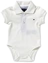 Tommy Hilfiger PIQUE BABY BODY S/S EZ50238646 Unisex - Kinder Babybekleidung/Strampler