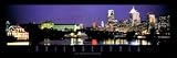 Philadelphia: Boathouse Row and Museum, Art Poster by Jerry Driendl