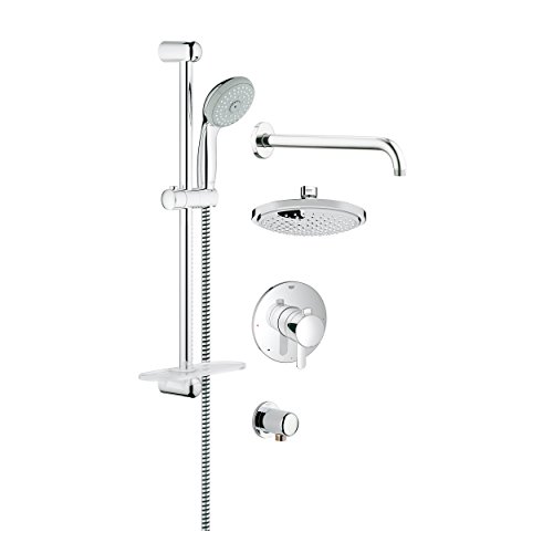 Grohe 35051000 grohflex cosmopolitan pbv shower set wit…