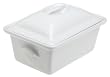 Pillivuyt Oblong Terrine with Lid, 8.75 x 6.25 inch, White
