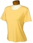 Cutter & Buck Women's Jewel Neck Rib Tee, Sunflower, Size S