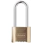 Master Lock 175DLH 2-Inch Set-Your-Own Solid Brass Padlock with 2-1/4-Inch Shackle
