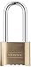 Master Lock 2-Inch Set-Your-Own Solid Brass Padlock with 2-1/4-Inch Shackle #175DLH