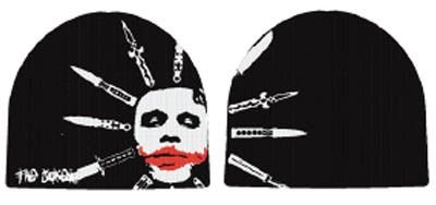  Batman Dark Knight: Beanie Hat Cap - Joker's Wild