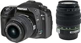 Pentax K10D with 18-55mm & 50-200mm 10.2-megapixel Digital SLR 2-lens Camera Kit