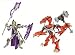Xevoz Runeslayer vs. Firedrake Action Figures