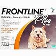 Frontline Plus Dogs 11-22 lbs 3pk