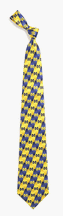 Michigan Wolverines Pattern 1 All Silk Adult Tie From Eagle Wings