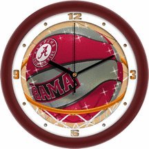 Alabama Crimson Tide Slam Wall Clock