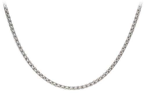 Sterling Silver Men's Venetian Chain, 22 by Zina