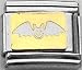 Clearly Charming Bat Animal Theme Birds Italian Charm Link Bracelet