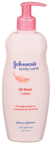 Johnson's Body Care, 24 Hour Body Lotion, 14-Ounce Pump Bottles (Pack of 4)