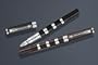 Parker Ingenuity Large Daring Brown Rubber and Metal Chrome Trim (CT) 5th Technology Mode Pen (S0959240)