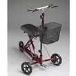 Weil Knee Walker by Medline, Burgundy Weil Knee Walker by Medline, Burgundy
