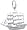 Sailboat Charm, Sterling Silver