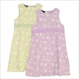 Girls Printed Princess Chiffon Banded Dress