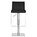 Modern Design Dallas Black Leather Bar Stool