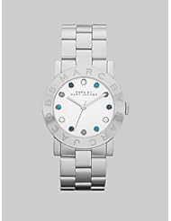 Marc by Marc Jacobs Womens MBM3140 Amy Silver Watch