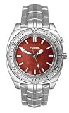 Mens Fossil Big Tic All Stainless Steel Watch AM3656