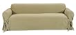 Classic Slipcovers Brushed Twill Sofa Slipcover, Khaki