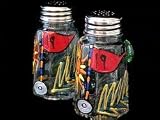 Golf - 19th Hole Design - Hand Painted - Salt & Pepper Shakers, 2.5 oz.. Set of 2 Golf - 19th Hole Design - Hand Painted - Salt & Pepper Shakers,