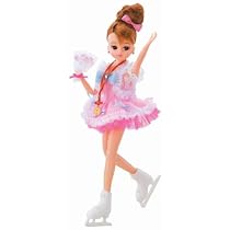 リカちゃん リカドレス ステップ2 シーズンイベントドレスセット(フィギアスケートで金メダルセット) LW-18