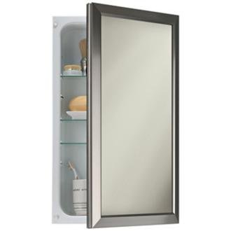 Broan Hampton Satin Nickel Medicine Cabinet