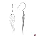 Sterling Silver Angel Wing Drop Earrings