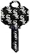Chicago White Sox Schlage SC1 House Key