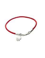 Magical Protection Sterling Silver Hamsa Bracelet