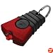 0-4 HIGHBEAM - RED / RED BULB, CLAM