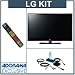LG 55LE5500 55 inch Class 1080p LED Plus LCD TV, with Accessory Kit (2 HDMI Cables, 1 RGB Cable, 1 Audio Cable, Plasma / LCD Clean Kit, Monster 6 Outlet Surge Protection) LG 55LE5500 55 inch Class 1080p LED Plus LCD TV, with Accessory Kit (2 HDMI Cables, 1 RGB Cable, 1 Audio Cable, Plasma / LCD Clean Kit, Monster 6 Outlet Surge Protection)