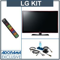lg led tv:LG 55LE5500 55 inch Class 1080p LED Plus LCD TV, with Accessory Kit (2 HDMI Cables, 1 RGB Cable, 1 Audio Cable, Plasma / LCD Clean Kit, Monster 6 Outlet Surge Protection) Images