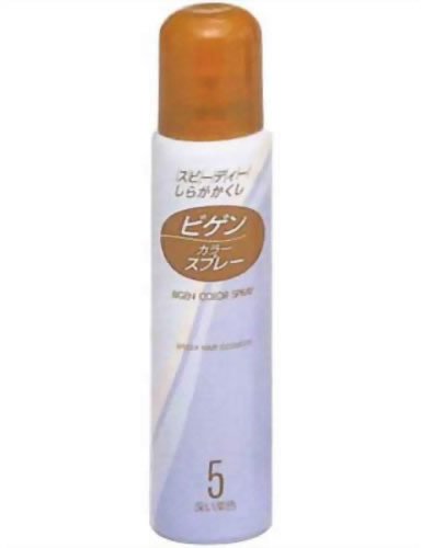 ホーユー ビゲン カラースプレー 5  [深い栗色] 82g(125ml)