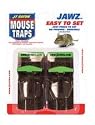 JT Eaton 409 Jawz Easy To Set Plastic Mouse Trap, 2 Pack