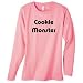 Cookie Monster on Long Sleeve T-shirt