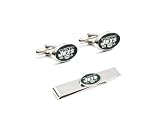 New York Jets Cufflinks and Tie Bar Gift Set