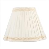 French Oval Pleat Silk Lamp shade