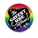 The Gayest One In Town Rainbow Pride - Sticker / Decal