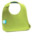 Built NY Comfy Bib- Leaf Green/Lagoon Blue