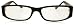 M+ Reading Glasses, 1.0 Power, Black