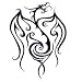 DRAGON 1 Temporary Tattoo 2.5x3.5