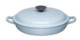 Kitchen & Housewares : Le Creuset Shallow Casserole, 30cm, Satin Blue